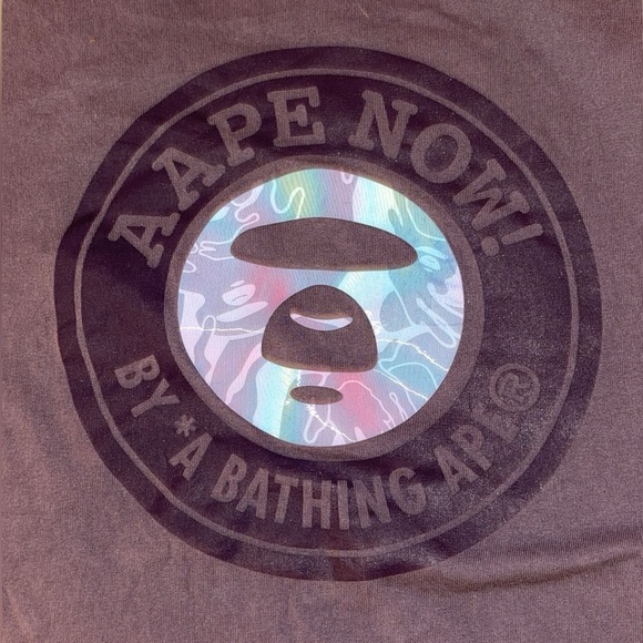 AAPE by A Bathing Ape Starbuck Iridescent T-Shirt - Picture 3 of 7